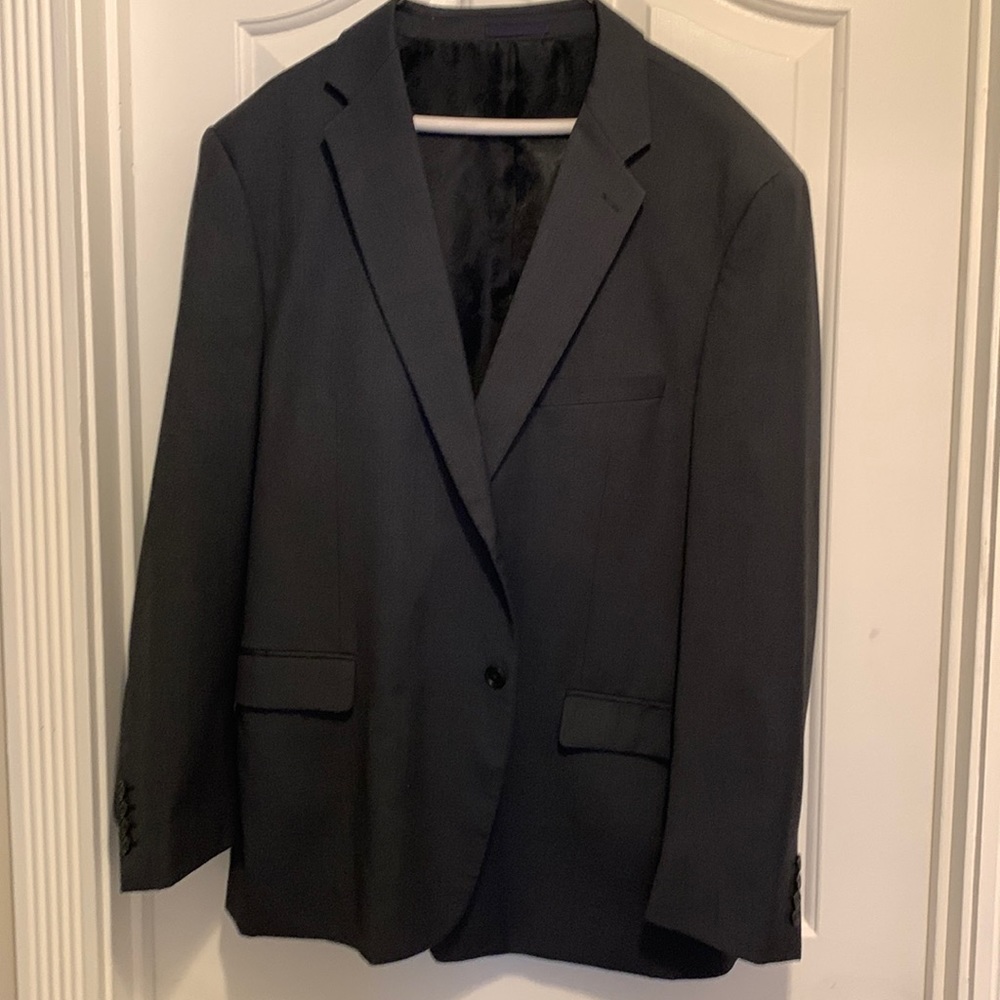 Adolfo Dark Gray Suit